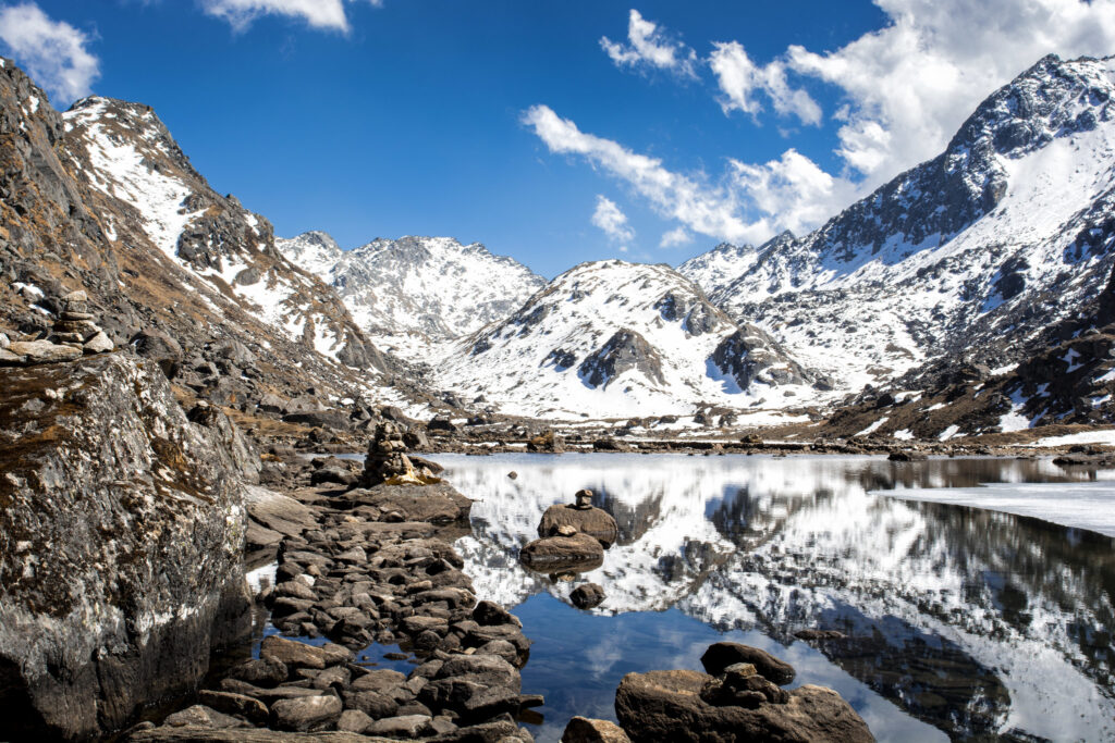 view from Gosaikunda