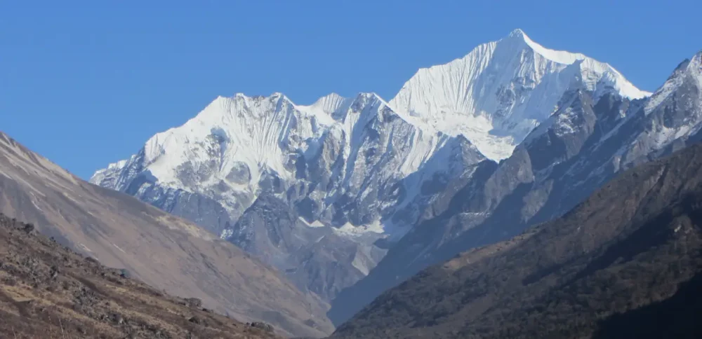View from Langtang Valley