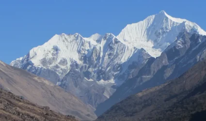 View from Langtang Valley